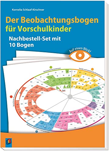 Der Beobachtungsbogen für Vorschulkinder: Nachbestellset mit 10 Bogen (Auf einen Blick) von Verlag An Der Ruhr